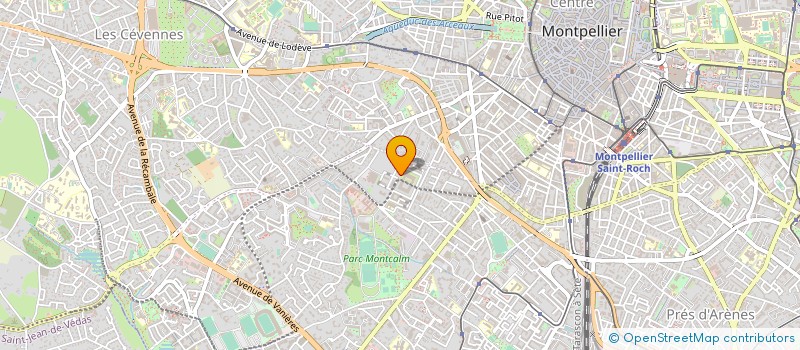 localisation de l'entreprise MADAME MANON SABATIER à MONTPELLIER