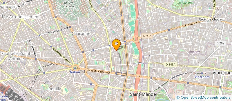 localisation de l'entreprise MADAME MANON SABLON  PARIS