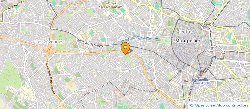 localisation de l'entreprise MADAME MANON SALAS  MONTPELLIER