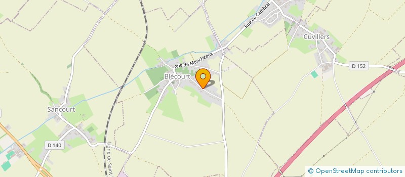 localisation de l'entreprise MADAME MANON SALEZ à BLECOURT