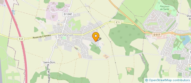 localisation de l'entreprise MADAME MANON SANCHEZ  JANNEYRIAS