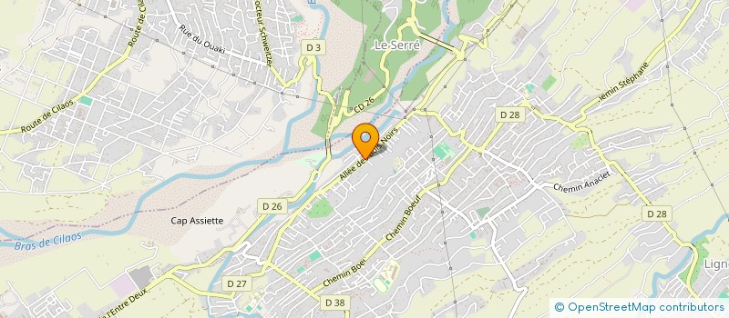 localisation de l'entreprise MADAME MANON SANCHEZ  SAINT-PIERRE