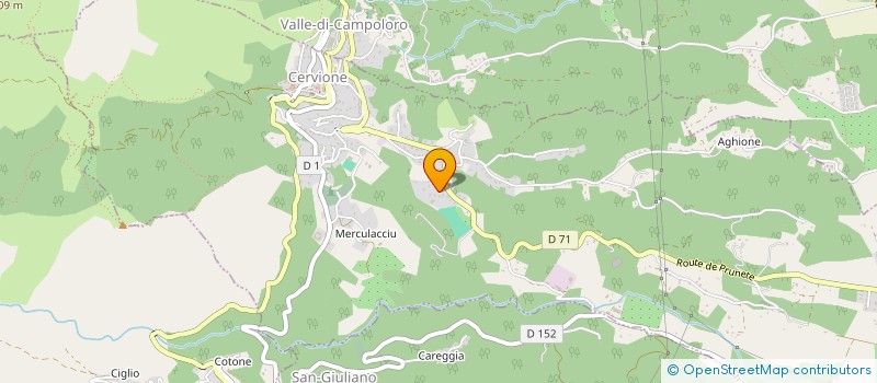localisation de l'entreprise MADAME MANON SANGALETTI à CERVIONE