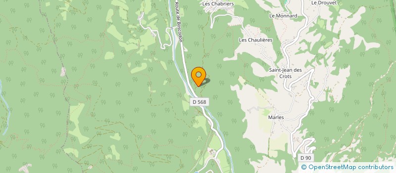 localisation de l'entreprise MADAME MANON SANMARTIN  CROTS