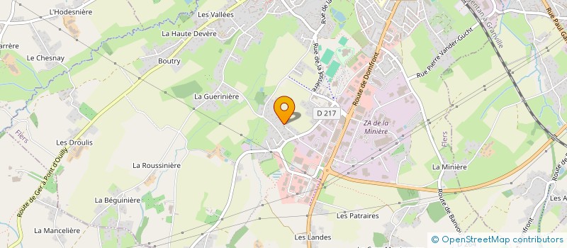 localisation de l'entreprise MADAME MANON SARAZIN à FLERS