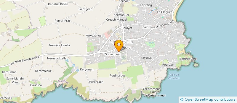 localisation de l'entreprise MADAME MANON SARCOU  PLOUGONVELIN