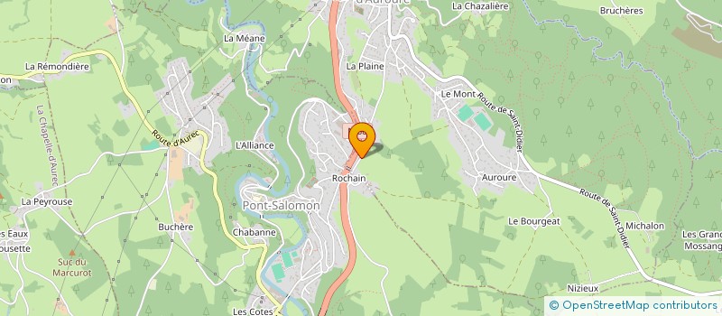 localisation de l'entreprise MADAME MANON SAVEL-NAIME  SAINT-FERREOL-D'AUROURE