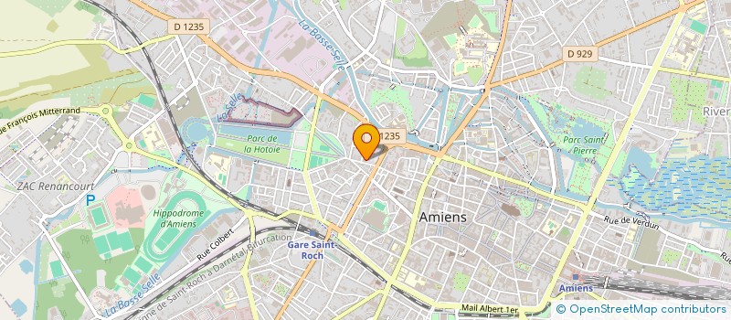 localisation de l'entreprise MADAME MANON SAVREUX à AMIENS