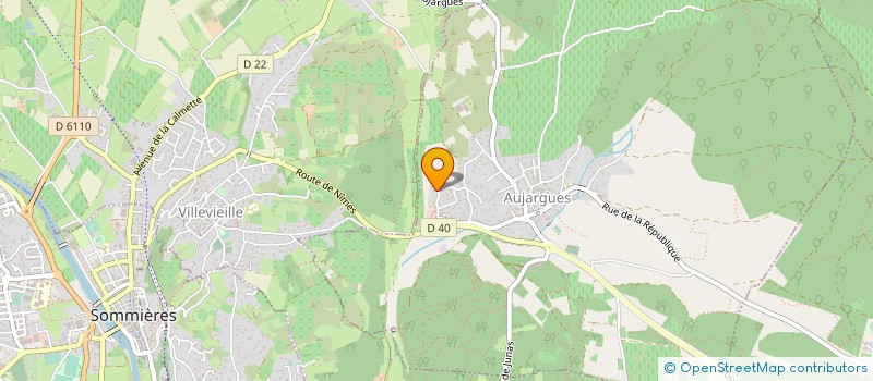 localisation de l'entreprise MADAME MANON SCARPITTA  AUJARGUES