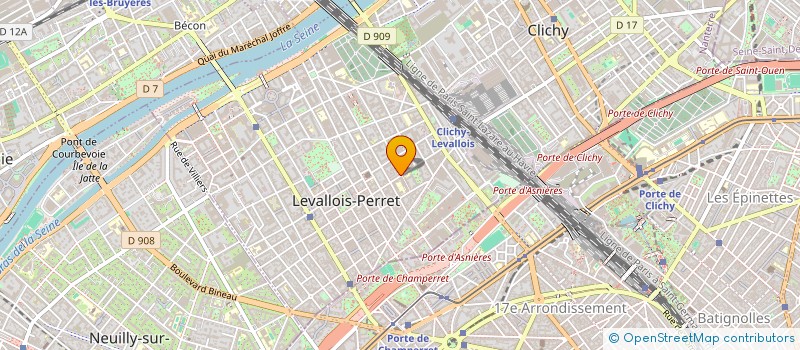 localisation de l'entreprise MADAME MANON SCHAEGIS à LEVALLOIS-PERRET