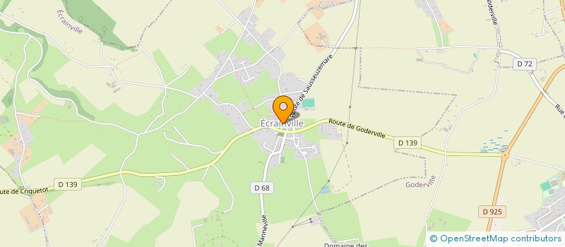 localisation de l'entreprise MADAME MANON SCHAFFER  ECRAINVILLE