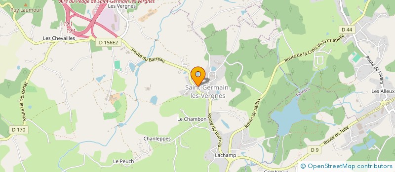 localisation de l'entreprise MADAME MANON SCHMIT  SAINT-GERMAIN-LES-VERGNES