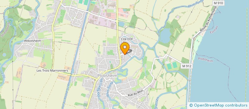 localisation de l'entreprise MADAME MANON SCHOENBERGER  PLOBSHEIM