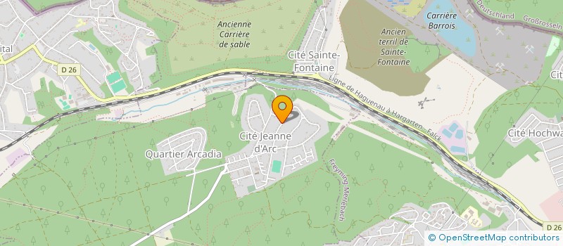 localisation de l'entreprise MADAME MANON SCHUMACHER  FAREBERSVILLER