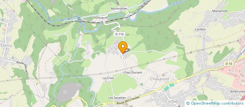 localisation de l'entreprise MADAME MANON SCHWERM  CHAVANOD