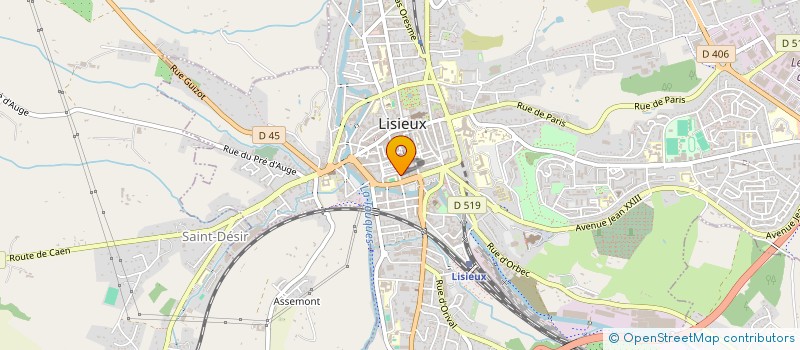 localisation de l'entreprise MADAME MANON SCIPION  LISIEUX