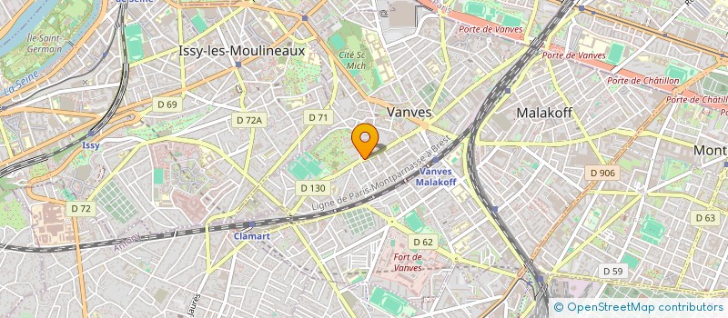 localisation de l'entreprise MADAME MANON SEGHIER  VANVES