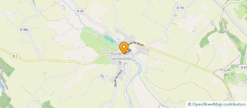 localisation de l'entreprise MADAME MANON SEGUIER  AURIAC-SUR-VENDINELLE