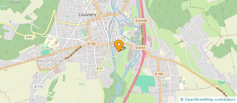 localisation de l'entreprise MADAME MANON SEITE à LOUVIERS