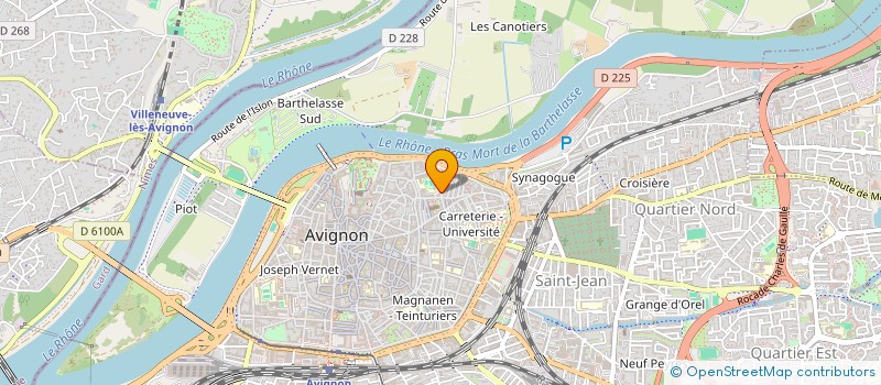 localisation de l'entreprise MADAME MANON SELLEZ  AVIGNON