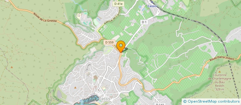 localisation de l'entreprise MADAME MANON SEMERIA  CASSIS