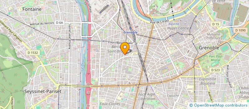 localisation de l'entreprise MADAME MANON SHEBABO  GRENOBLE