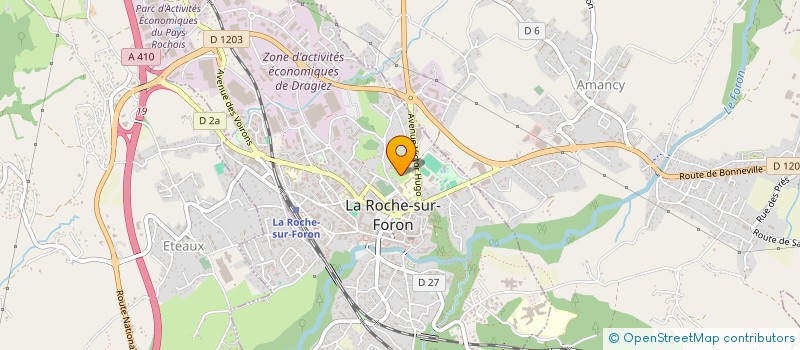 localisation de l'entreprise MADAME MANON SICARD à REIGNIER-ESERY