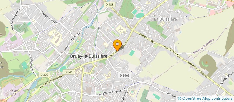 localisation de l'entreprise MADAME MANON SIDHOUM  BRUAY-LA-BUISSIERE