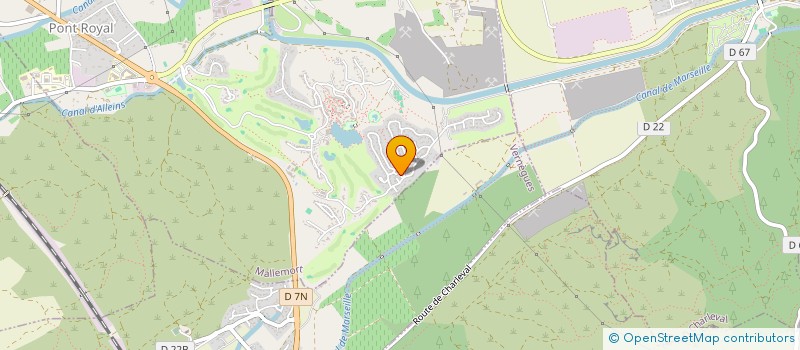 localisation de l'entreprise MADAME MANON SILVA CARVALHO  MALLEMORT