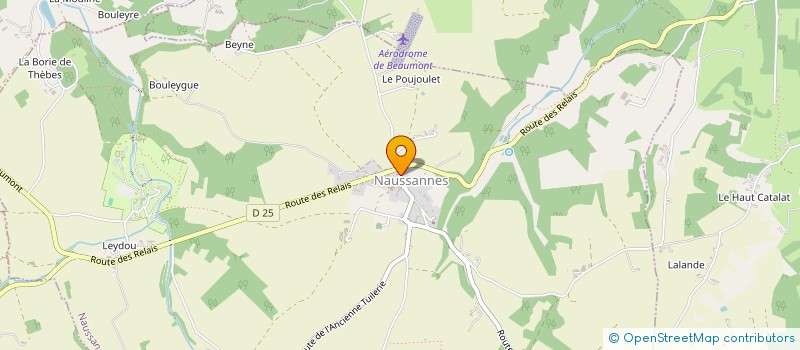 localisation de l'entreprise MADAME MANON SIMIAN  NAUSSANNES