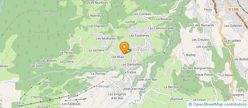 localisation de l'entreprise MADAME MANON SIMON  CORDON