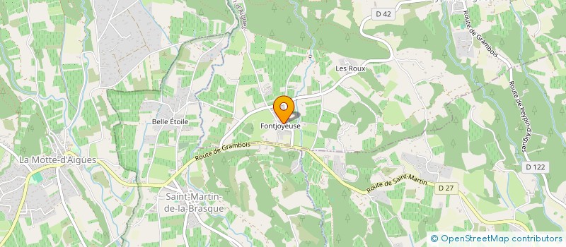 localisation de l'entreprise MADAME MANON SIMULA  PEYPIN-D'AIGUES