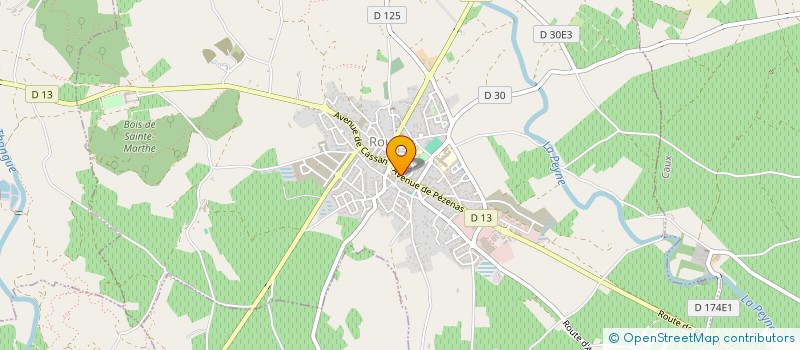 localisation de l'entreprise MADAME MANON SINGLA  ROUJAN