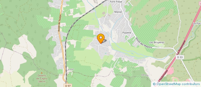 localisation de l'entreprise MADAME MANON SIRI  LE LUC