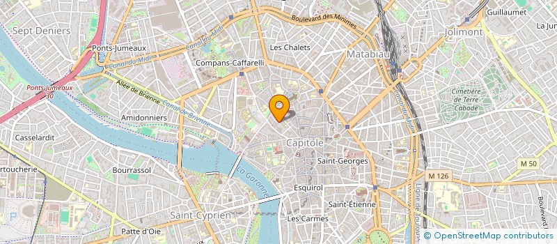 localisation de l'entreprise MADAME MANON SOLER à TOULOUSE