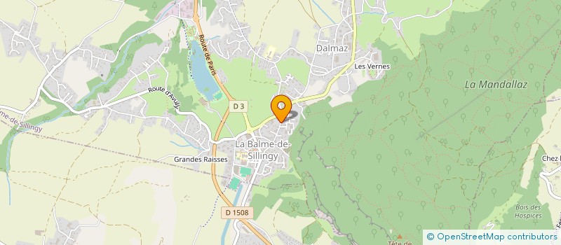 localisation de l'entreprise MADAME MANON SONDAZ  RUMILLY