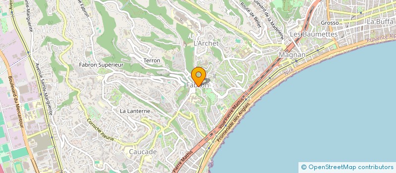 localisation de l'entreprise MADAME MANON SOUBRIARD à NICE