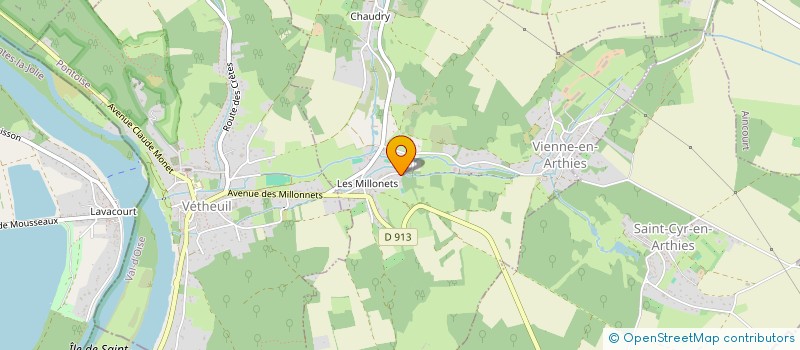 localisation de l'entreprise MADAME MANON STORMACQ à VIENNE-EN-ARTHIES