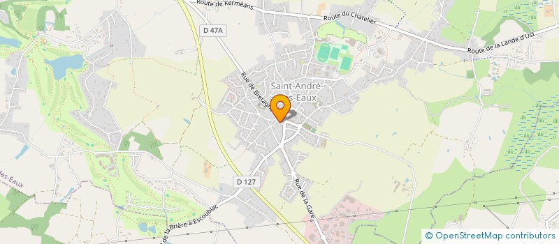 localisation de l'entreprise MADAME MANON STRUB  LA CHAPELLE-DES-MARAIS