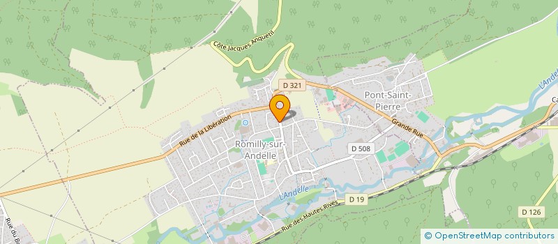 localisation de l'entreprise MADAME MANON SZUBINSKI  ROMILLY-SUR-ANDELLE