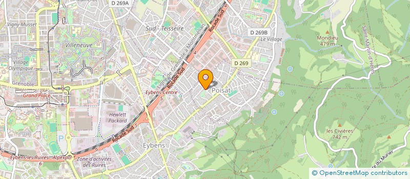 localisation de l'entreprise MADAME MANON TAPPAZ  POISAT