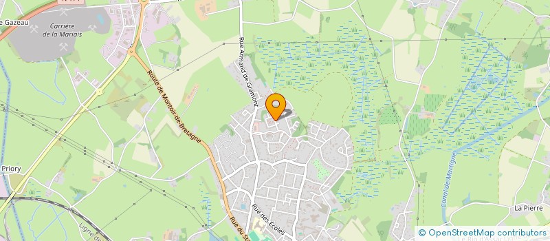 localisation de l'entreprise MADAME MANON TEMPLIER  DONGES