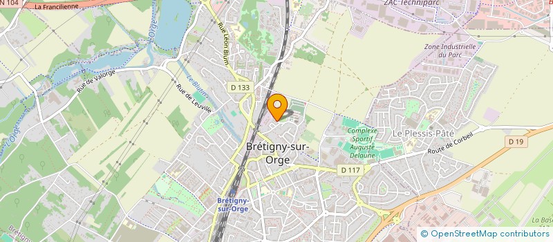 localisation de l'entreprise MADAME MANON TERREIL à BRETIGNY-SUR-ORGE