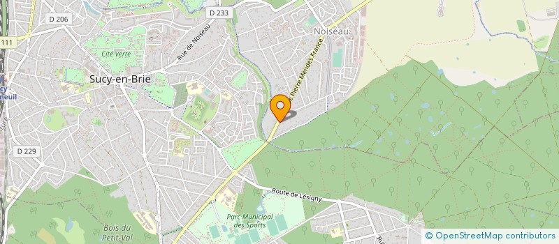 localisation de l'entreprise MADAME MANON THIERRY  NOISEAU