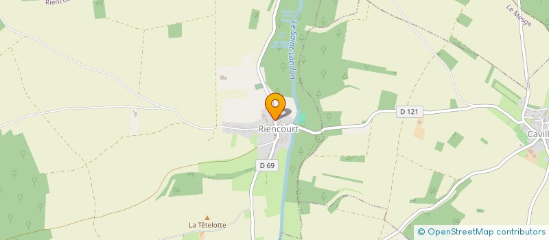 localisation de l'entreprise MADAME MANON TIECHE  RIENCOURT