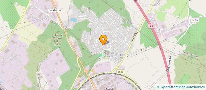 localisation de l'entreprise MADAME MANON TIEUFRI  ROGNAC