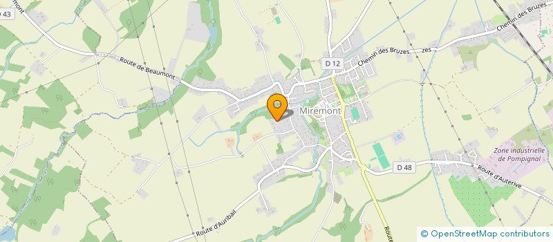 localisation de l'entreprise MADAME MANON TOTTOLO  MIREMONT