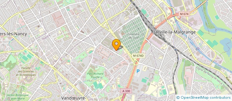 localisation de l'entreprise MADAME MANON TOULOUSE  VANDUVRE-LES-NANCY