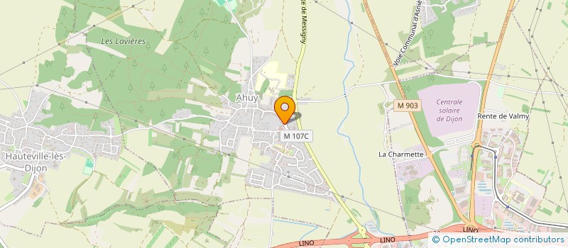 localisation de l'entreprise MADAME MANON TOURNEMEULLE  AHUY