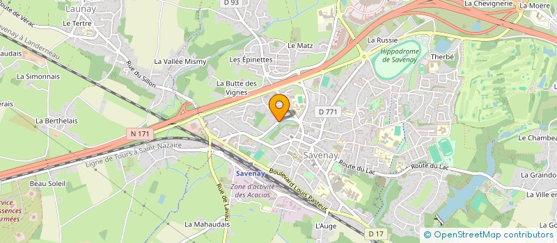 localisation de l'entreprise MADAME MANON TOURNEUX  SAVENAY